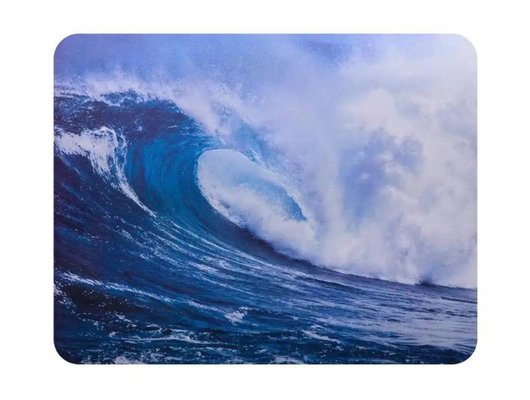 Коврик для мыши BURO BU-M10033 рисунок/волна 230x180x2мм